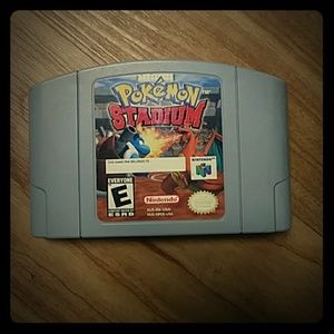 Pokemon stadium nintendo 64 game